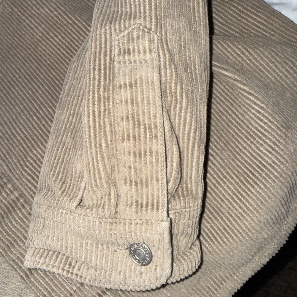 Abercrombie & Fitch Corduroy Shirt Jacket Mens XL Shacket - Picture 5 of 5